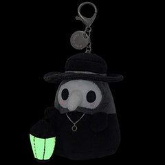 Squishable Micro Plague Doctor plush glow lantern detail for night ambience