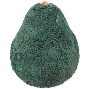 Nine-point-five-inch height: Squishable Avocado plush is a tall, cuddly friend.
