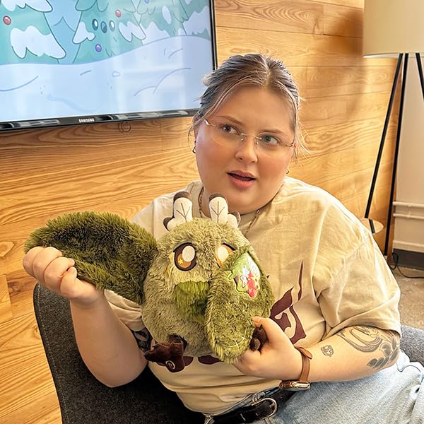 Squishable Mothman 9-inch plush adds character to gifts and display.