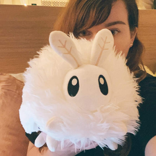 Squishable Mini Poodle Moth back view, ideal for study corners and comforting hugs.