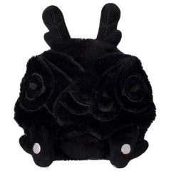 Squishable Snugglemi Snackers Baby Mothman soft-fur-detail close-up shows plush texture.