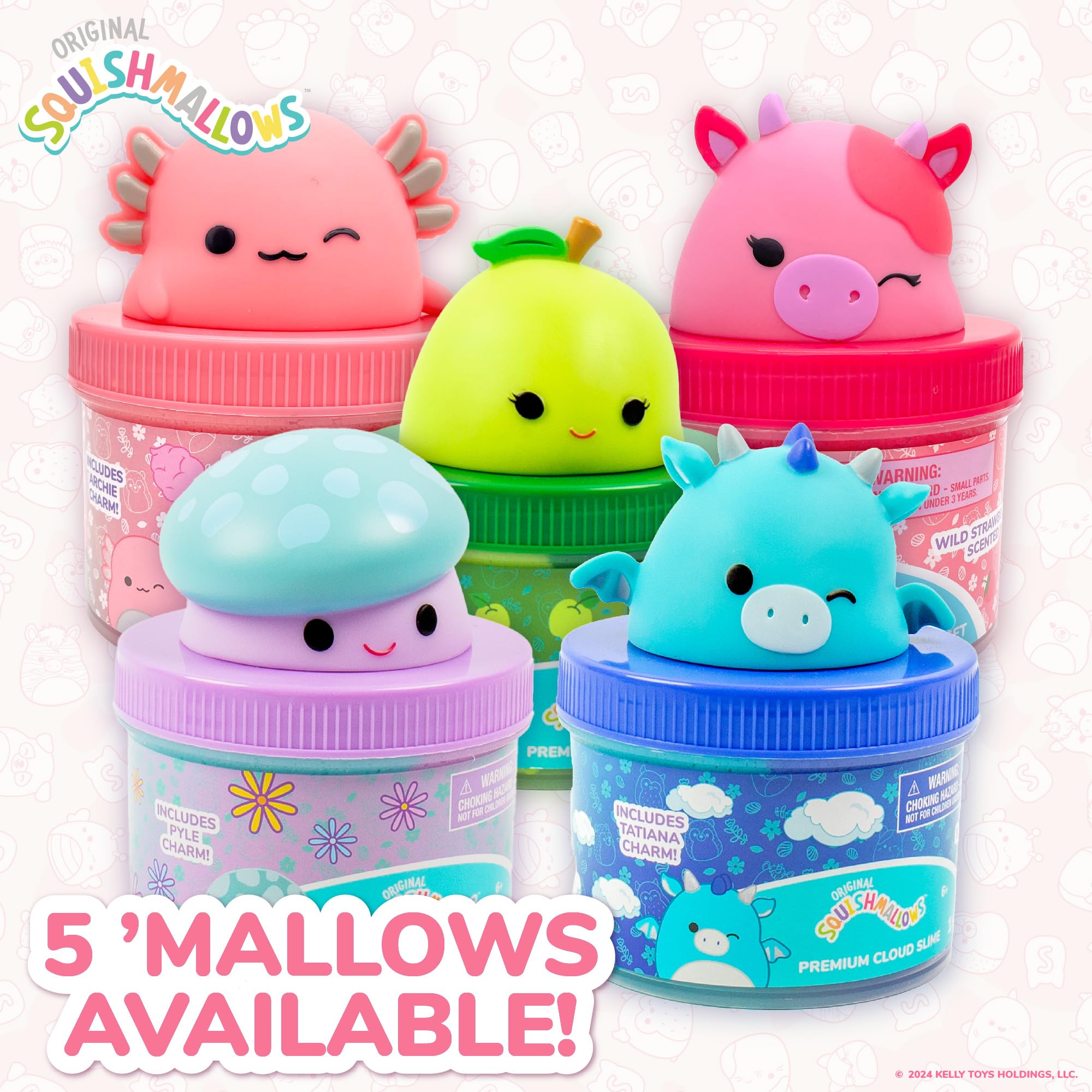 Squishmallows Archie kids playing with slime demonstrating supervised tactile entertainment