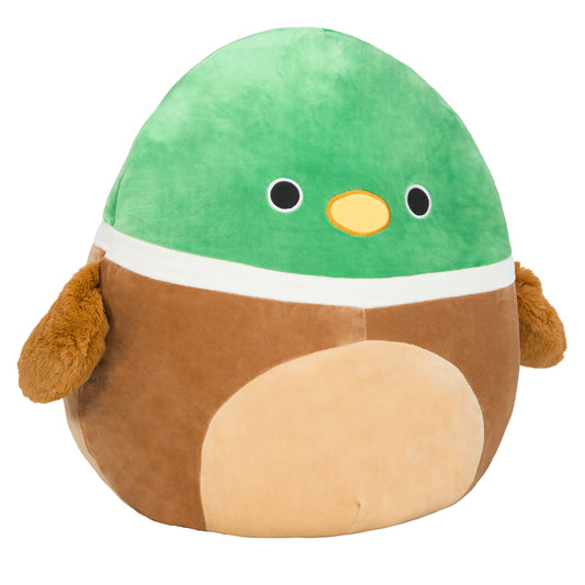 Avery the Mallard close-up reveals soft fabric and inviting texture.