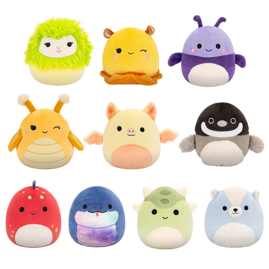 Squishmallows Axel purple beetle plush offers soft hugs and comfort on the go.