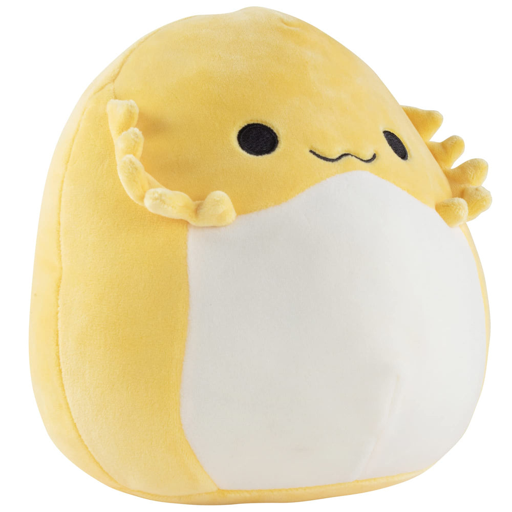 Squishmallows Bertwin from the side shows a playful collectible charm for shelves.