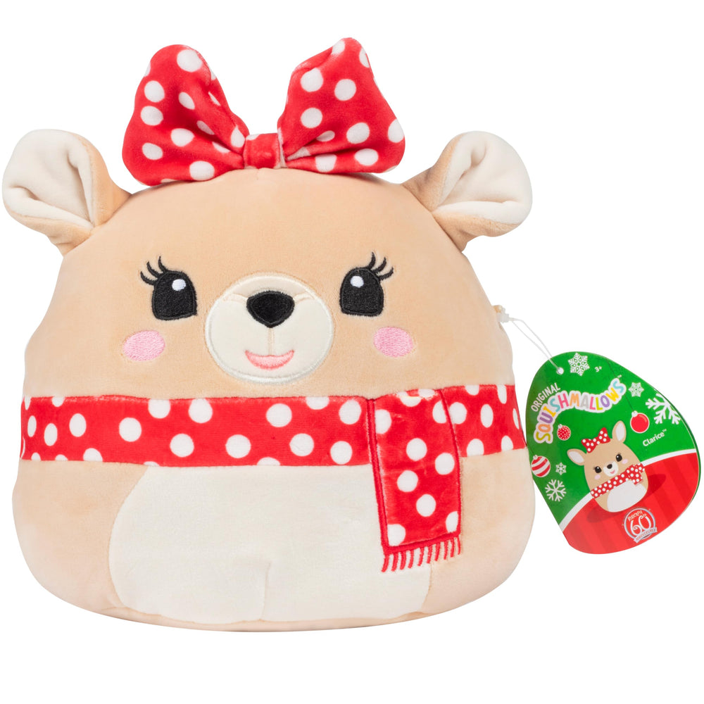 Squishmallows Clarice 8-inch front-view plush, ideal for cozy cuddles and gifting