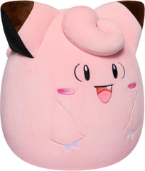 Squishmallows Clefairy plush easy-clean materials, simple hand wash and air dry.