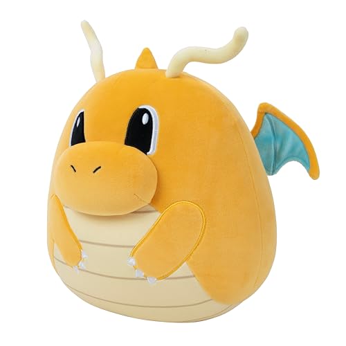 Dragonite 10-inch plush by Squishmallows with ultrasoft fabric for comfort