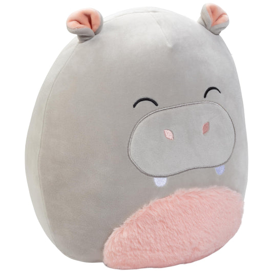 Harrison hippo plush by Squishmallows ultra-soft texture for comforting hugs
