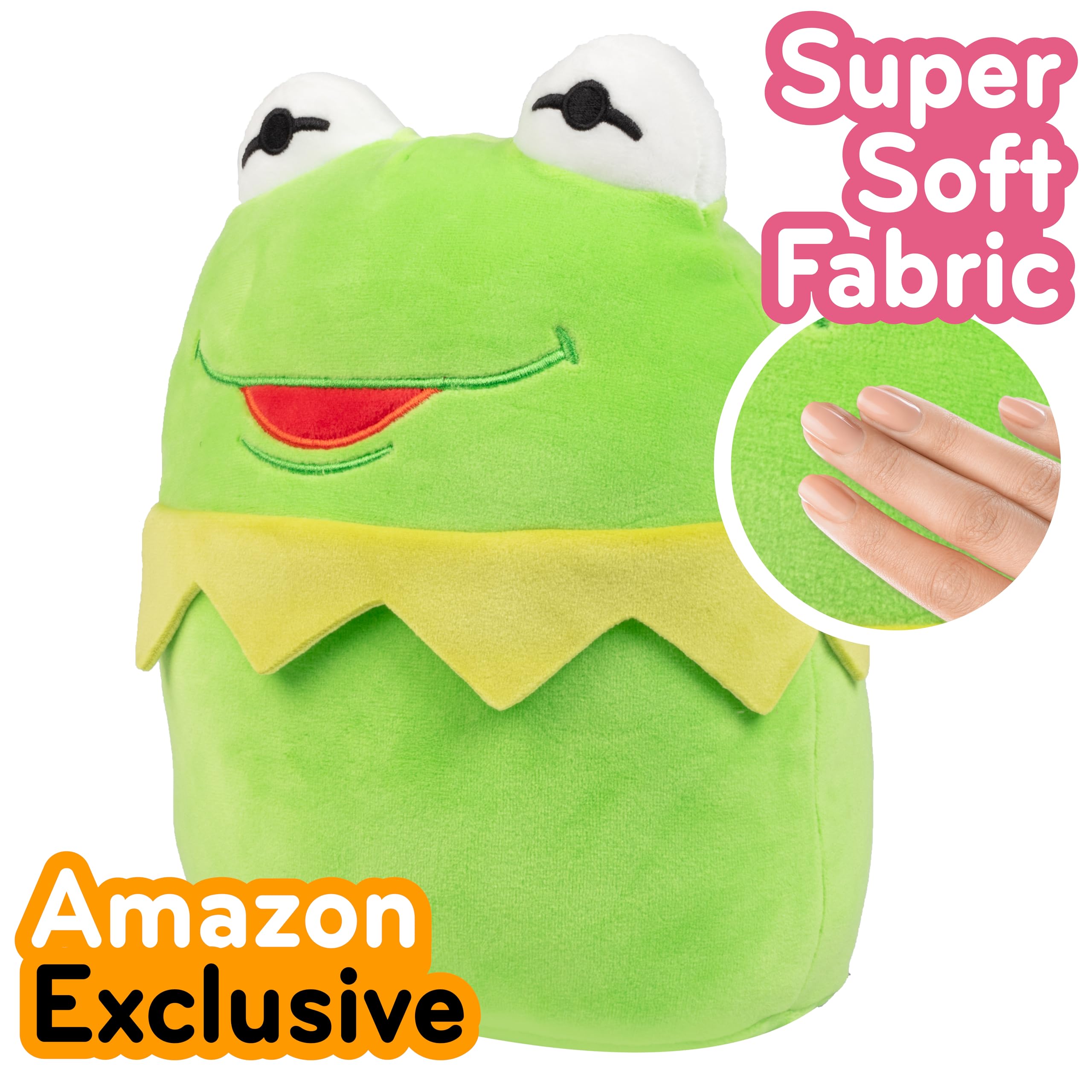 Officially licensed Kermit Squishmallows adds a collectible touch to your collection.
