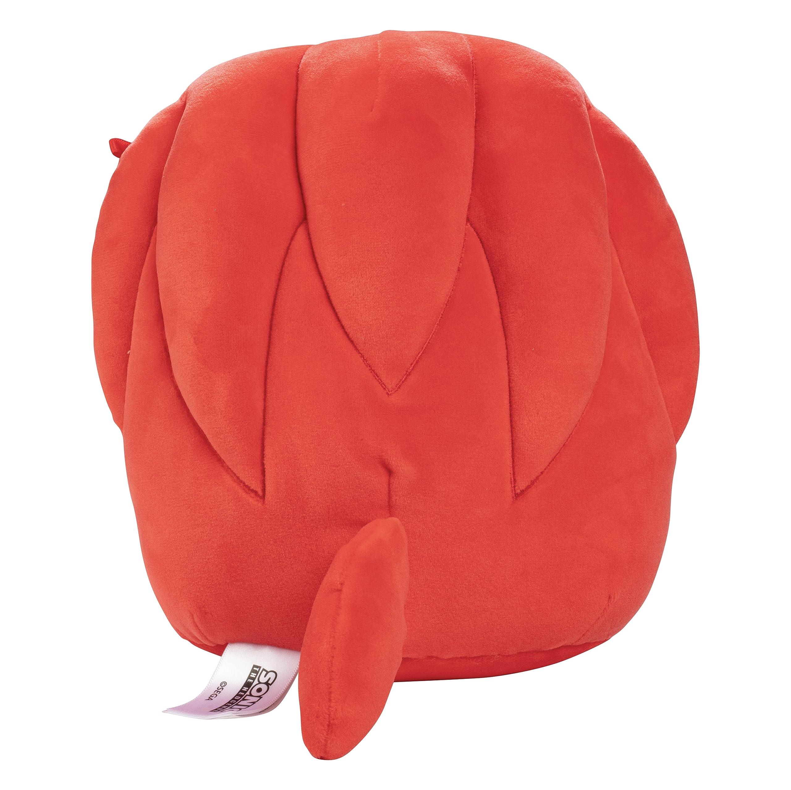 Squishmallows Knuckles logo tag detail confirms official license.