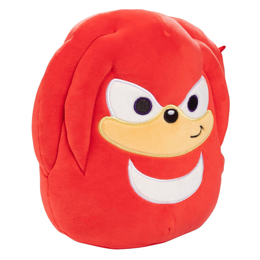 Squishmallows Knuckles Sonic close-up showcases the character's vibrant design.
