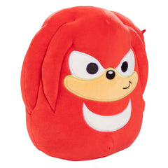 Squishmallows Knuckles Sonic close-up showcases the character's vibrant design.