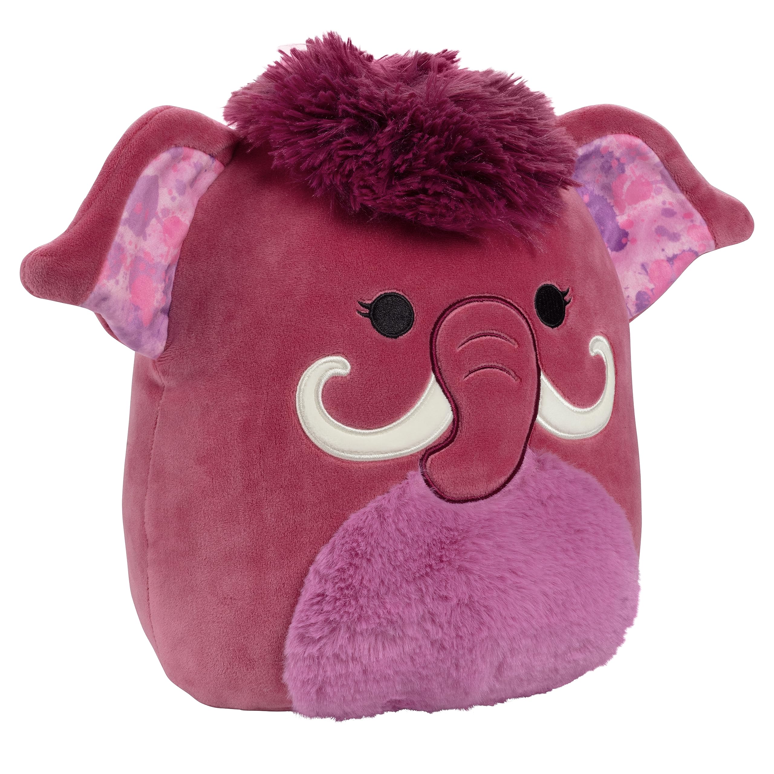 Squishmallows Magdalena Mammoth snuggle closeup – ultra-soft plush for cozy moments