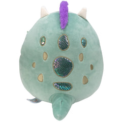 Squishmallows Magtus dragon cuddly pose ideal for snuggling and bedtime.