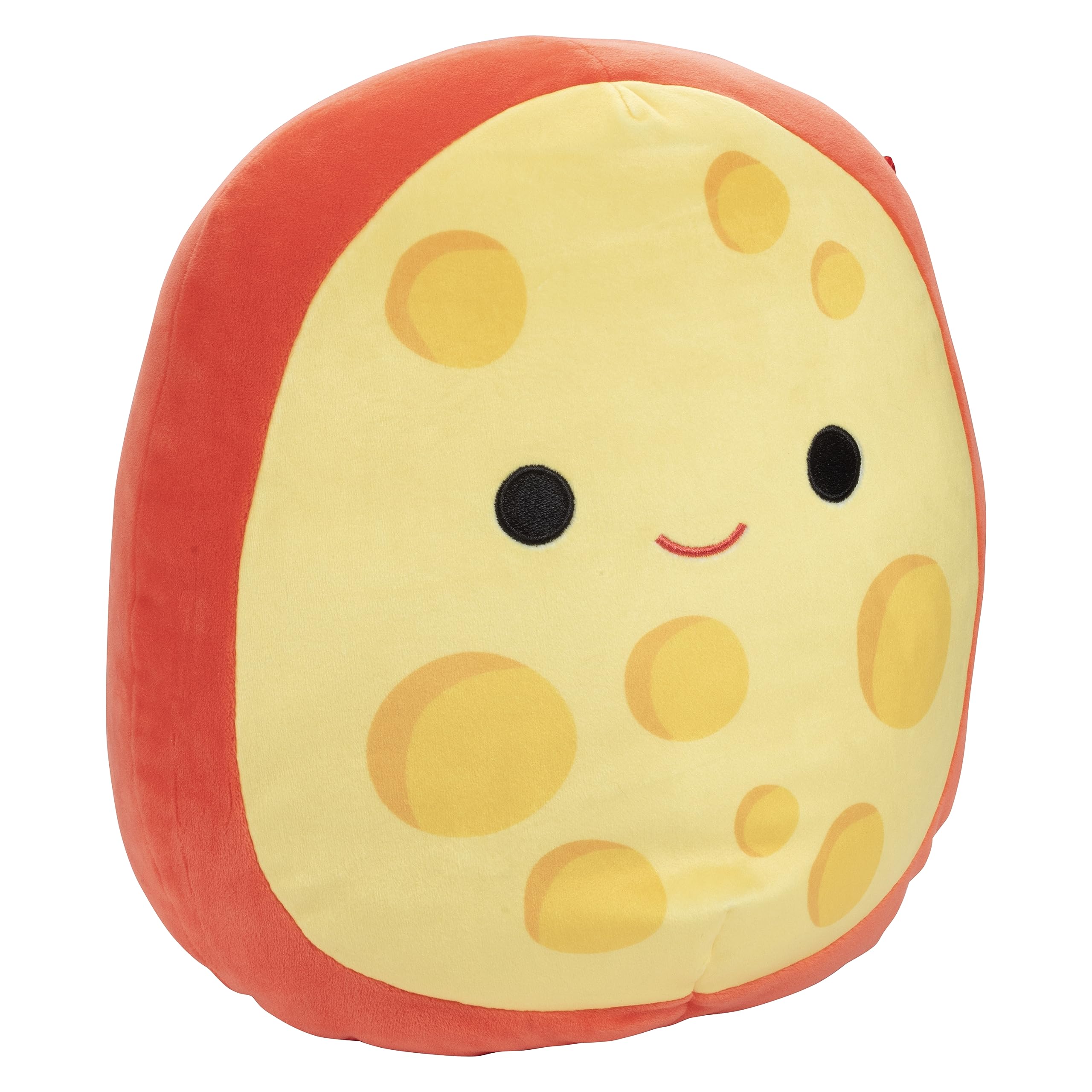 Squishmallows Mannon 10-inch Gouda cheese plush ready for cuddles and display.
