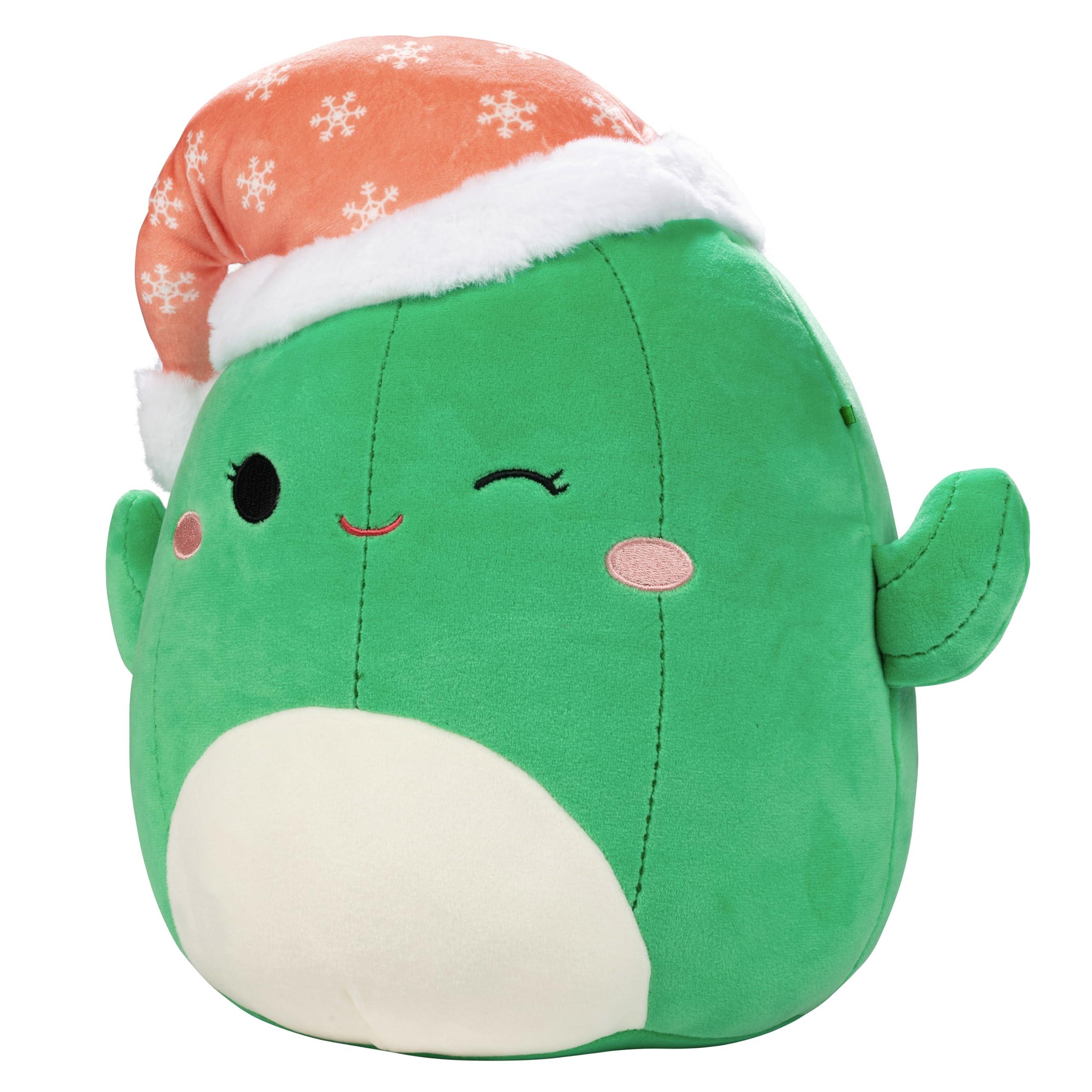 Close-up of Squishmallows Maritza texture with plush fabric and stitching detail.