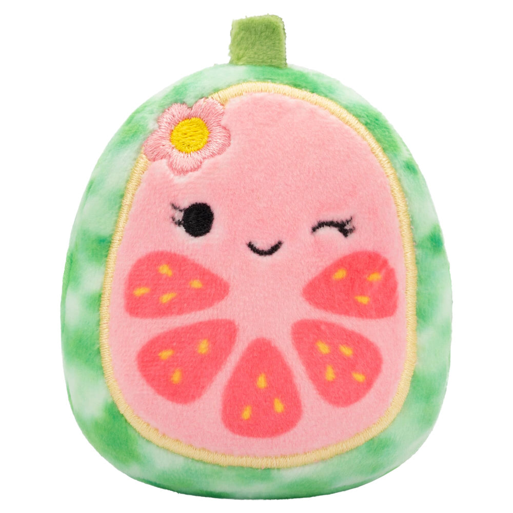 Squishmallows Micromallows Leonard Lion, rainbow mane mini plush for brave adventures.
