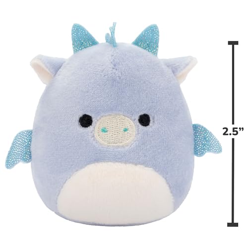 Squishmallows Micromallows Malcolm Mushroom, red cap and white spots for playful scenes.