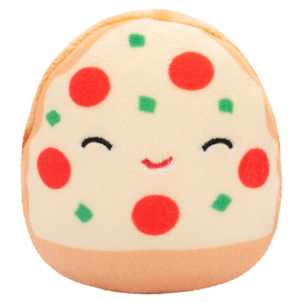 Squishmallows Micromallows Pep Pepperoni Pizza plush for desk companion