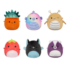 Squishmallows Micromallows six-pack front view for play