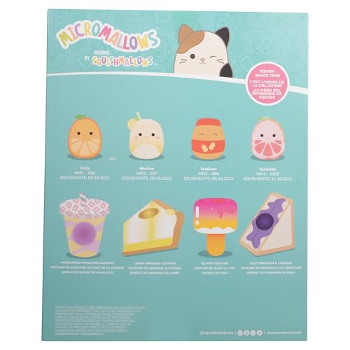 Squishmallows Micromallows PB&J sandwich enhances snack-time storytelling
