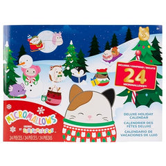 Squishmallows Micromallows Manny Snowman mini plush—great stocking stuffer idea