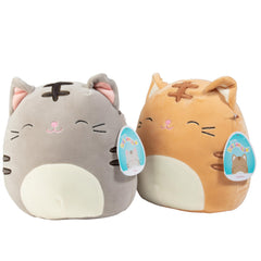 Squishmallows mystery 8-inch orange cat plush for hugs and imaginative play