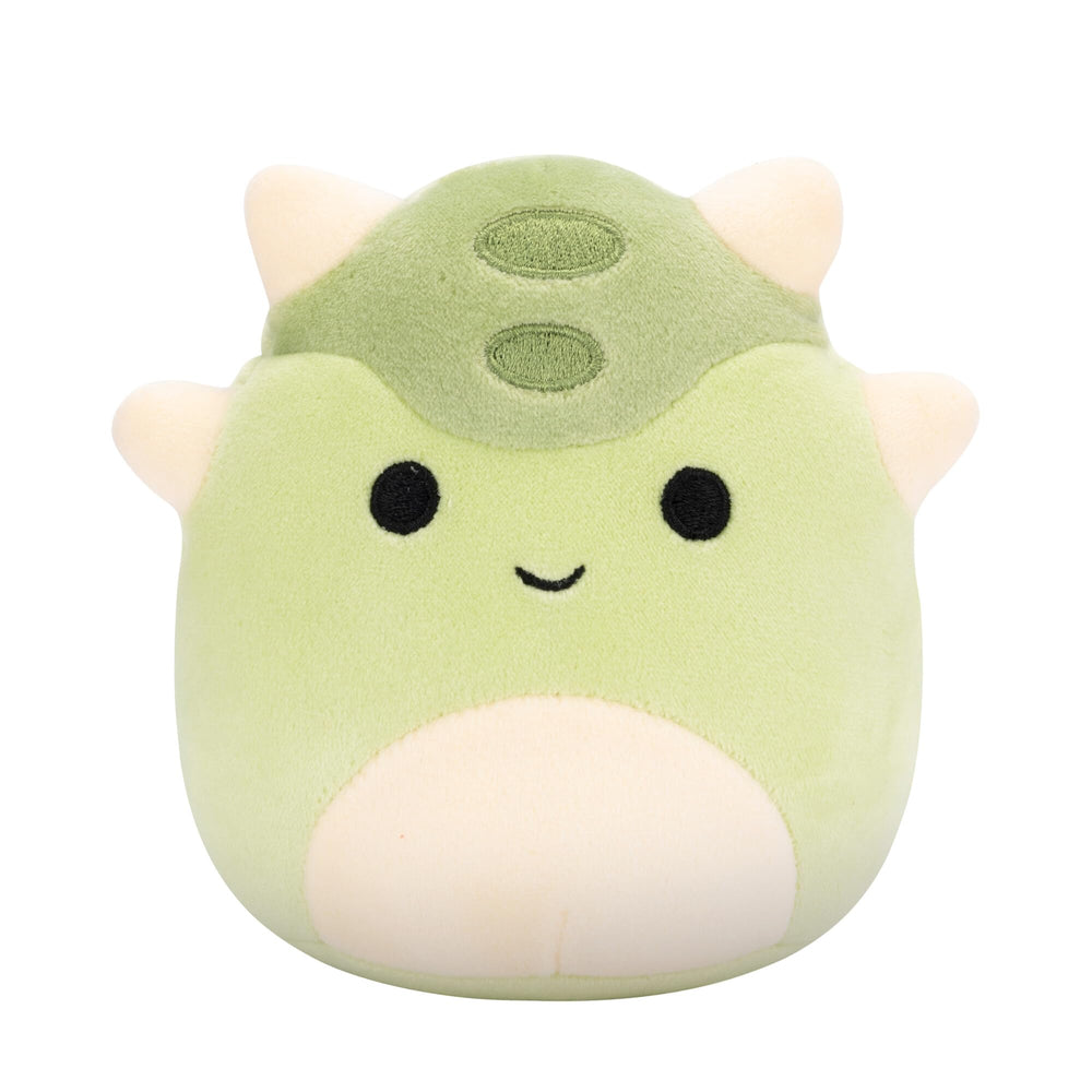 Squishmallows Nolan green dinosaur plush for adventures and calm moments.