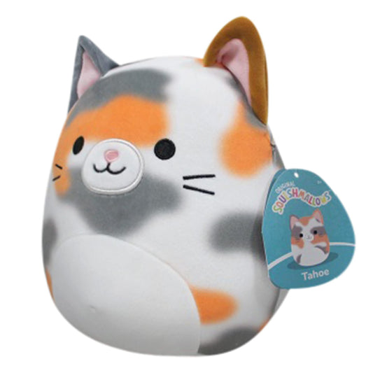Official seal confirms authentic Squishmallows Tahoe plush for reliable companionship.