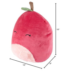 Squishmallows Original 10-inch Cherry Christmas plush collectible appeal, ideal for growing a soft toy collection.