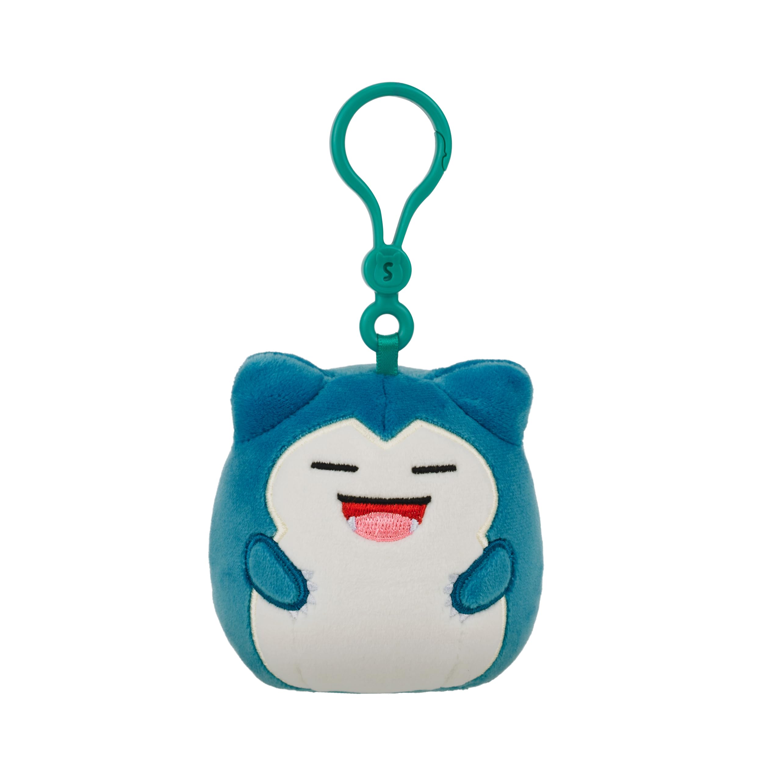 Squishmallows Snorlax clip on backpack for on-the-go Pokémon fun.