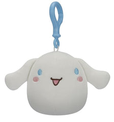 Squishmallows Sanrio My Melody clip close-up ideal for easy car or bag attachment