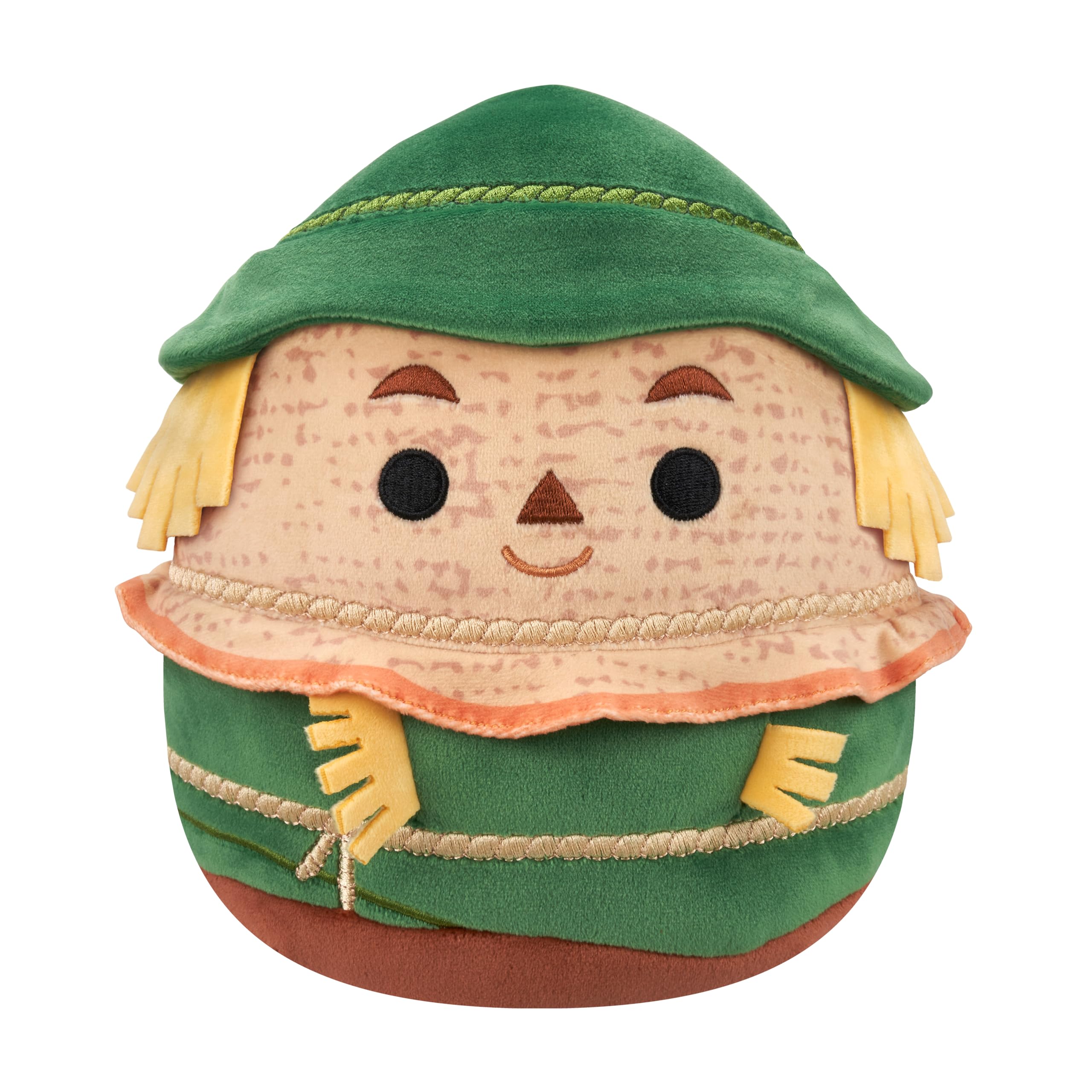 Squishmallows Scarecrow 10-inch plush ready for cozy travel cuddles.