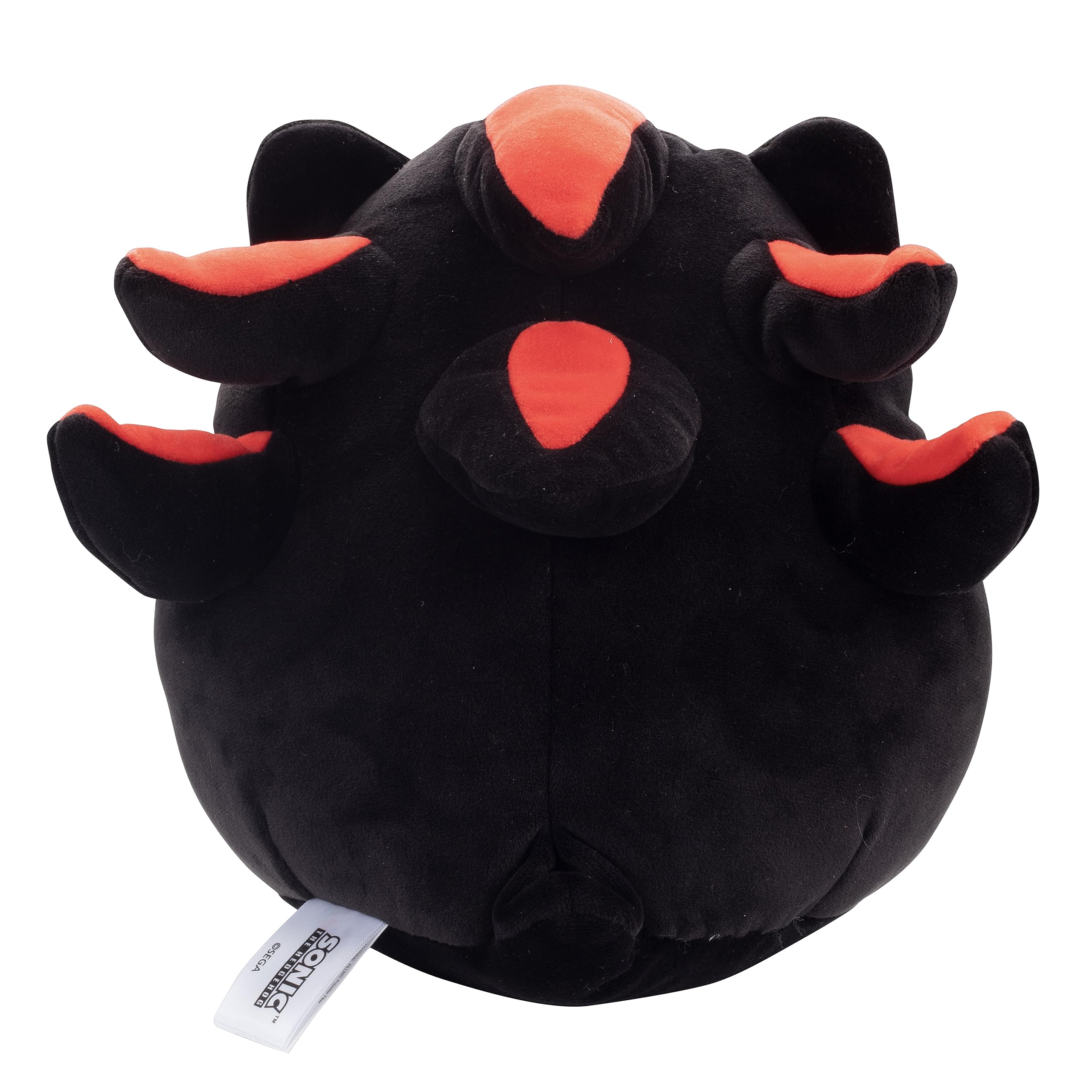 Squishmallows Shadow 8-inch tag confirms official Jazwares license.