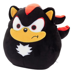 Squishmallows Shadow fabric closeup highlights ultra-soft plush texture.