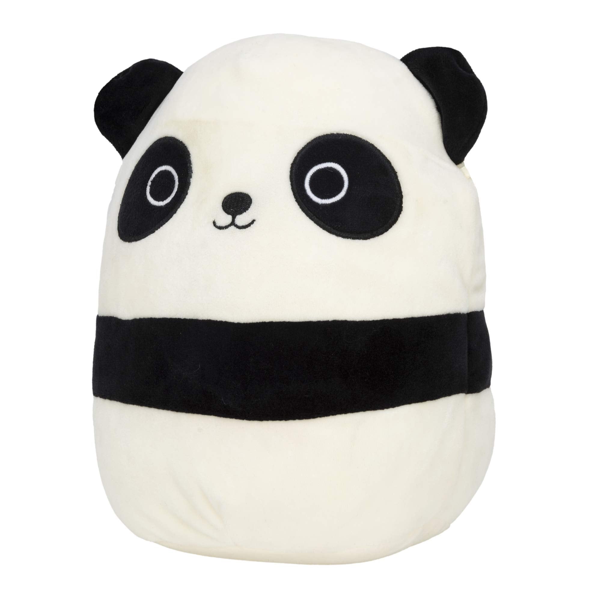 Squishmallows Stanley Panda soft marshmallow texture invites warm hugs.
