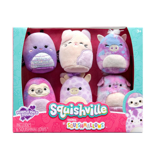 Squishville Bashira 2-inch plush dog for cozy cuddles and on-the-go play
