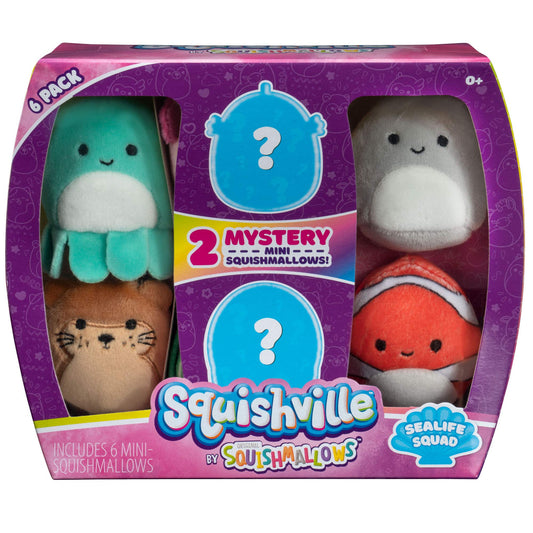 Squishville mini sealife otter ready for on the go adventures.