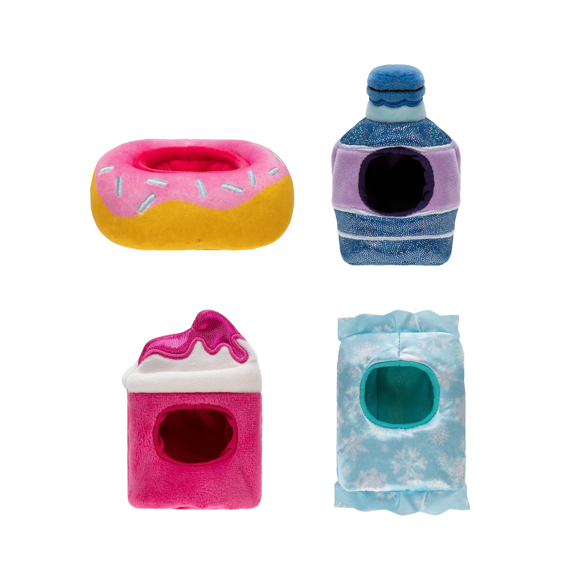 Paulton the Chocolate Bar plush fits in pocket-sized carry-along stories.
