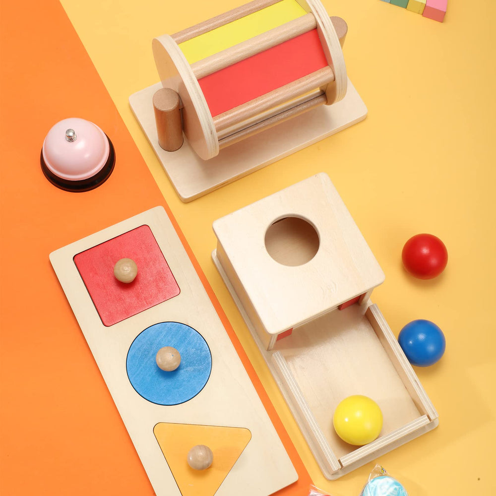 Sratte color panel puzzle board for sorting colors and shapes