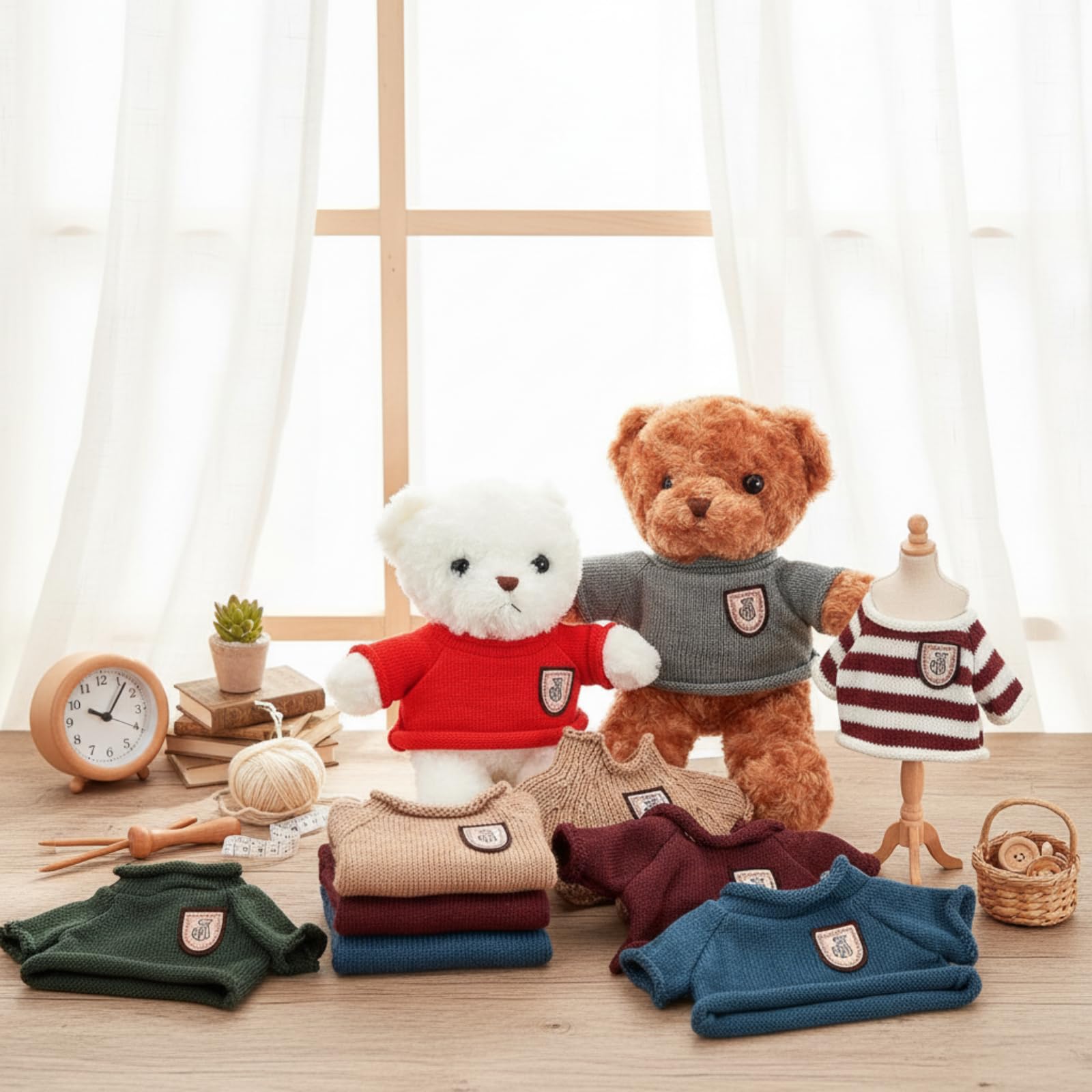 Sratte doll clothes offer color variety for imaginative play