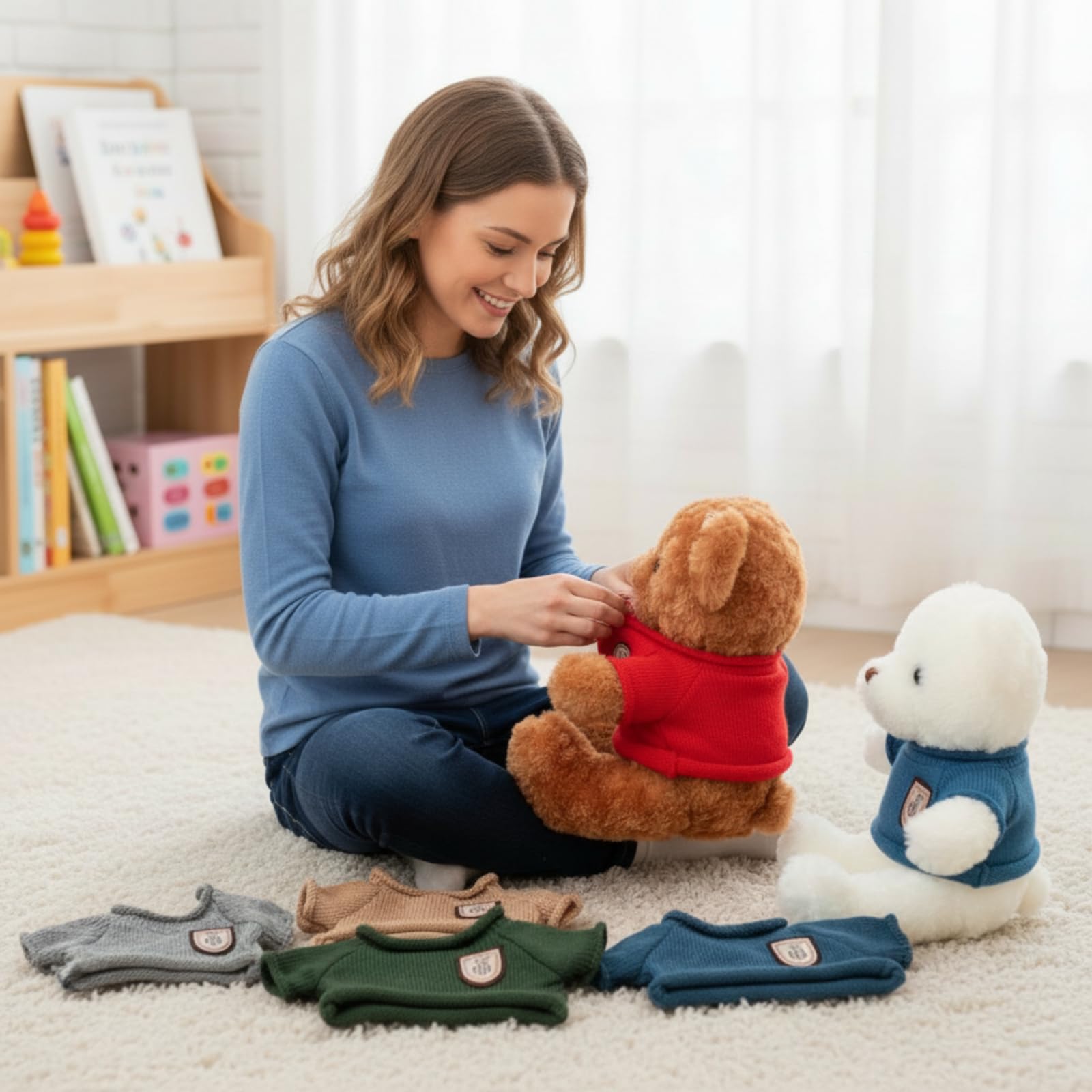 Sratte gift-ready bear outfits create a playful present idea