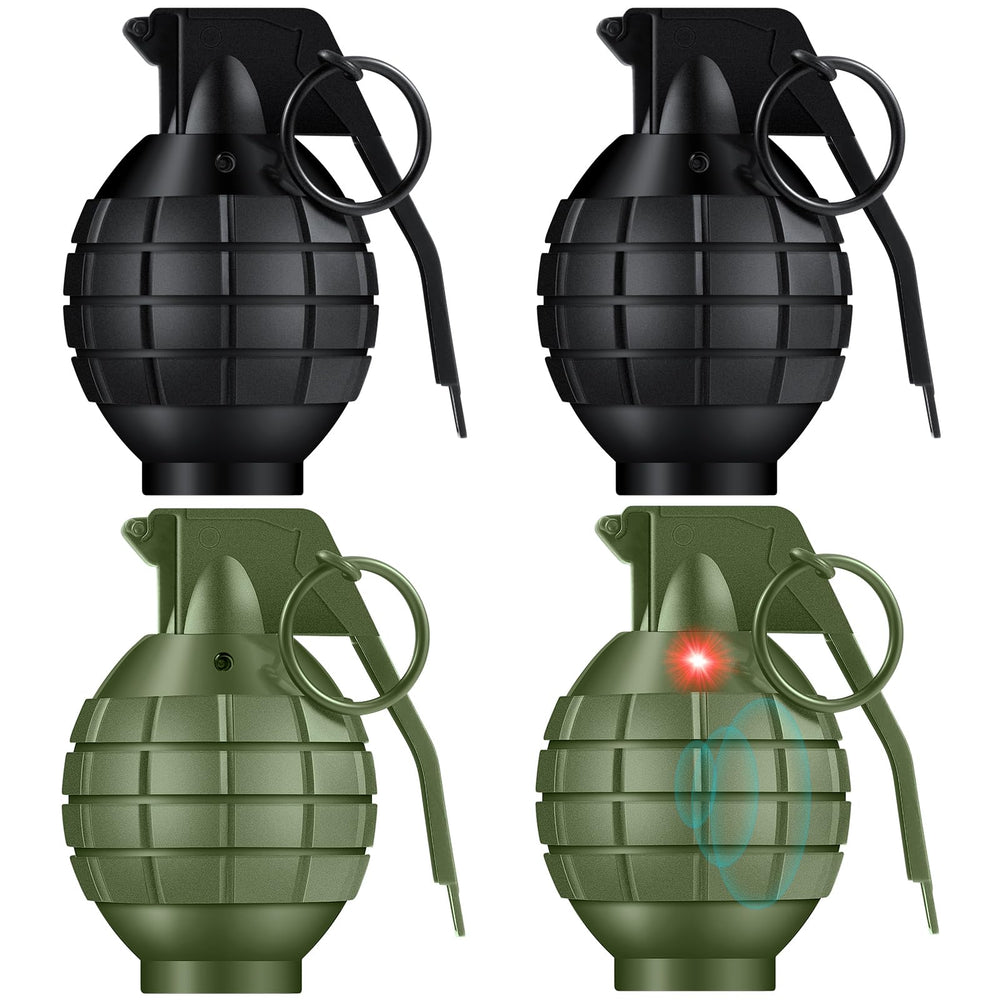 Sratte grenade prop in green with textured finish for authentic role play.