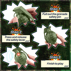 Sratte grenades green four-pack ideal for group play.
