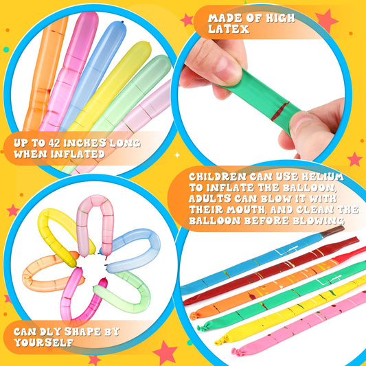 Sratte rocket balloons 500-pack offers ample quantity for parties and events.
