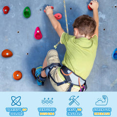 SREHRLY rock climbing wall weld nuts provide durable installation