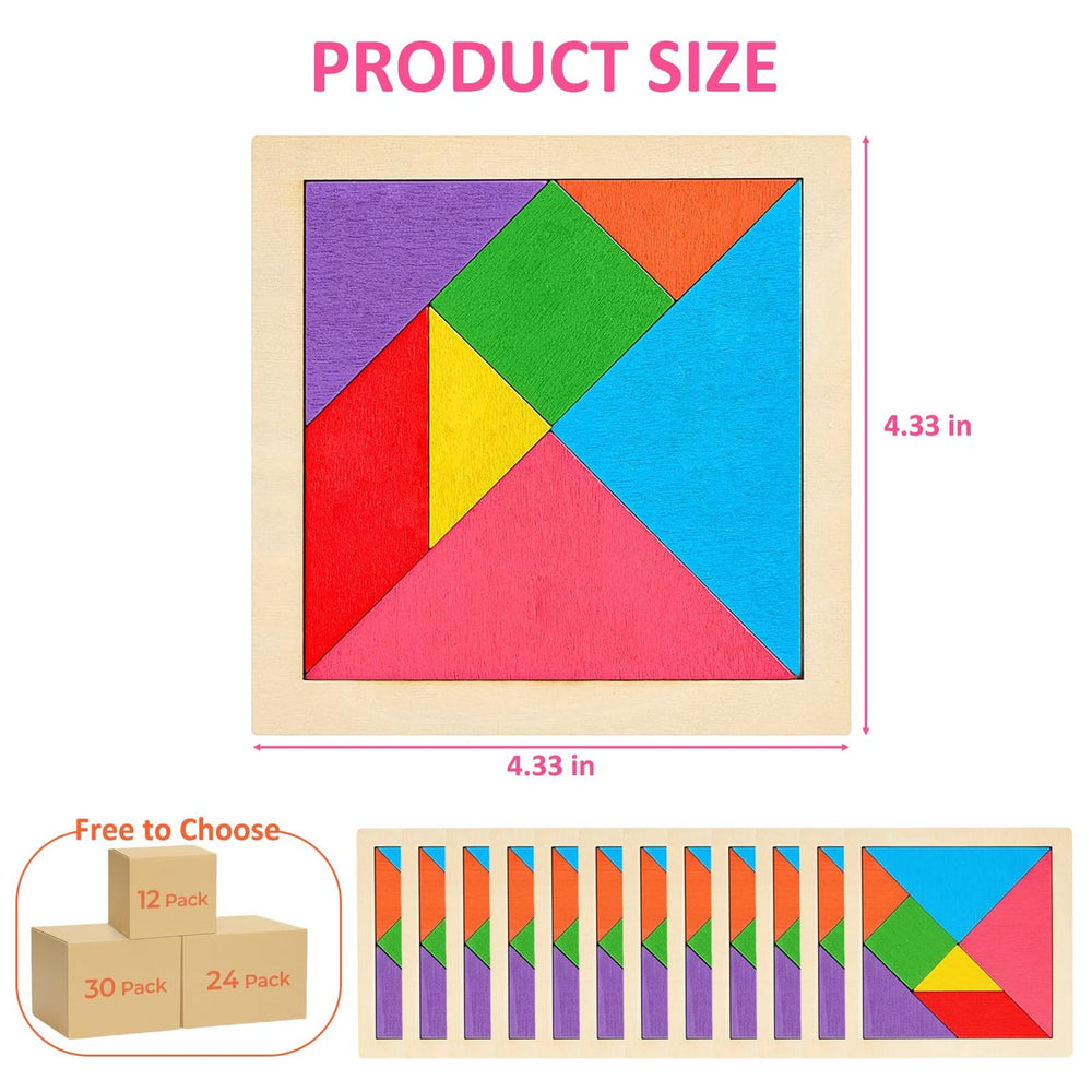 SRENJU SINU Tangram 30-pack makes a convenient party favor.