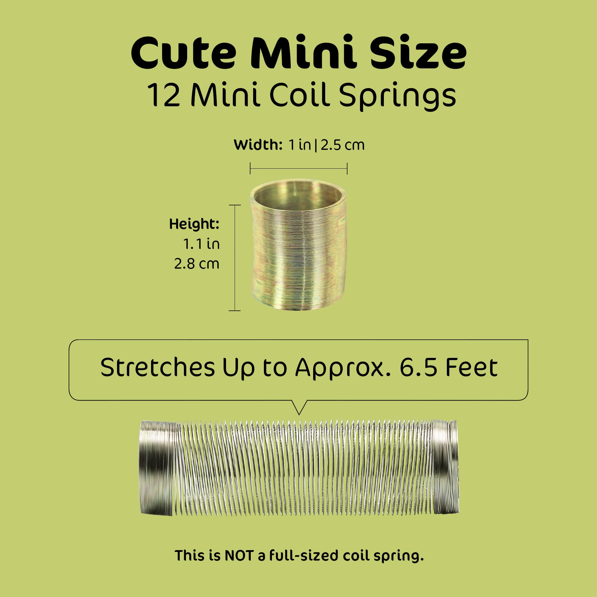 Srenta 1-inch mini spring packaged-set showing full pack and variety.