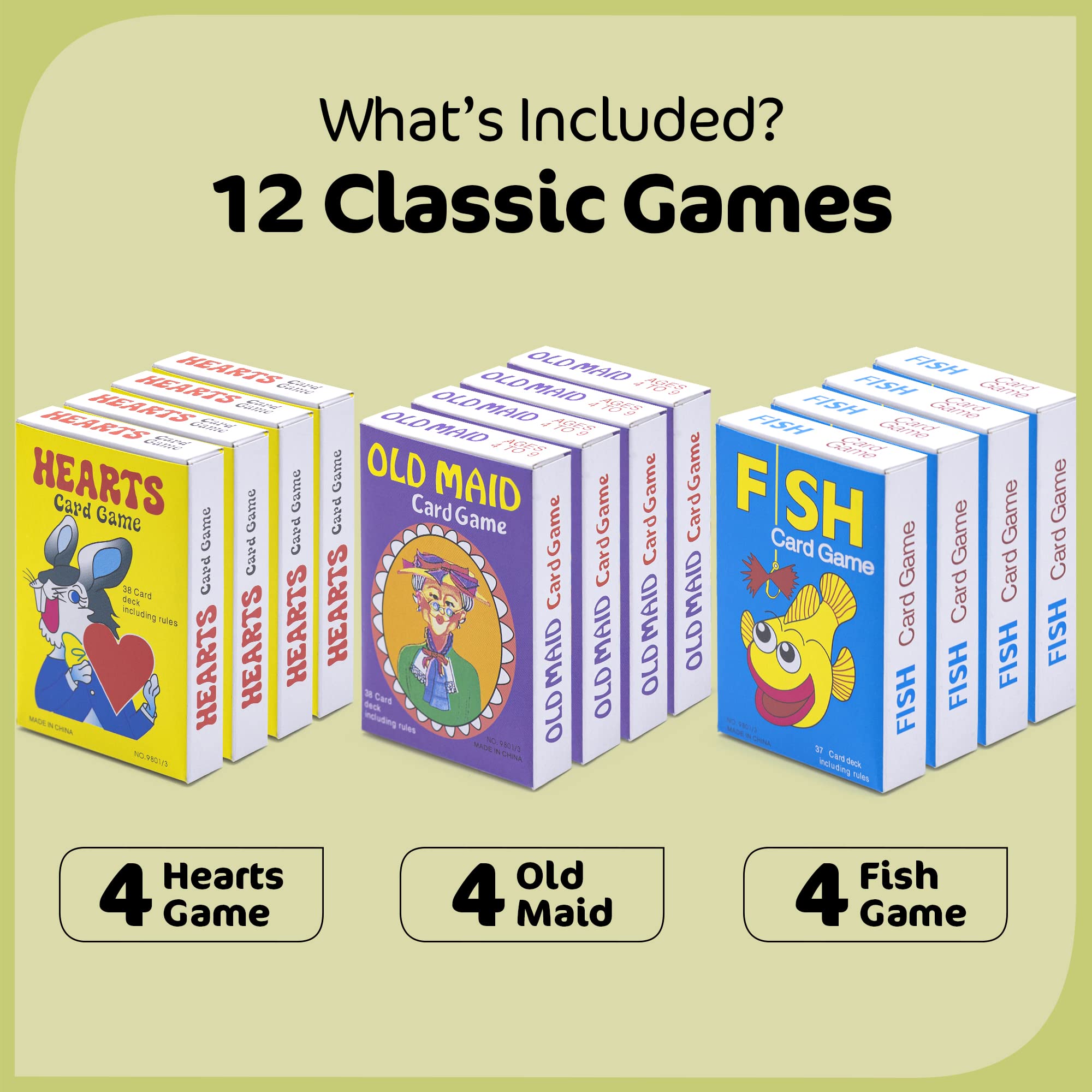 Srenta hearts deck playing cards designed for small hands